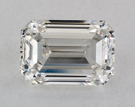 IGI 2.11 Carat F-VS1 Very Good Cut Emerald Lab-Grown Diamond