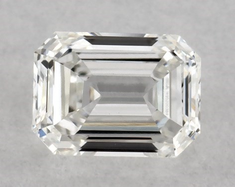 GIA 0.25 Carat H-VS1 Good Cut Emerald Diamond