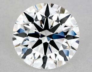 Lab-Created 2.07 Carat E-SI1 Excellent Cut Round Diamond