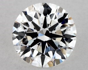 Lab-Created 2.08 Carat E-SI1 Excellent Cut Round Diamond