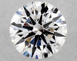 Lab-Created 2.09 Carat F-VS2 Excellent Cut Round Diamond