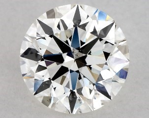 0.75 Carat I-SI1 Excellent Cut Round Diamond