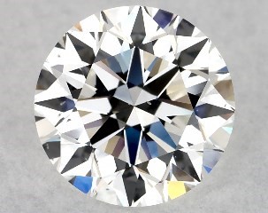 1.04 Carat E-VS2 Excellent Cut Round Diamond