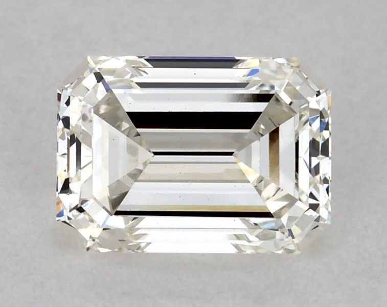 1.13 carat emerald diamond, H VS1