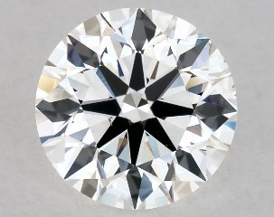1.06 Carat F-VS2 Excellent Cut Round Diamond