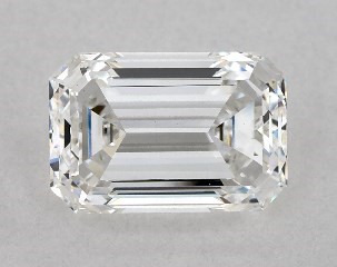 Lab-Created 1.56 Carat E-VS1 Emerald Cut Diamond
