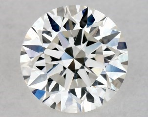 0.45 Carat H-VVS2 Excellent Cut Round Diamond