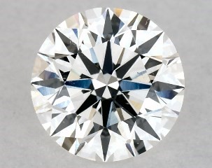 0.76 Carat G-SI1 Excellent Cut Round Diamond
