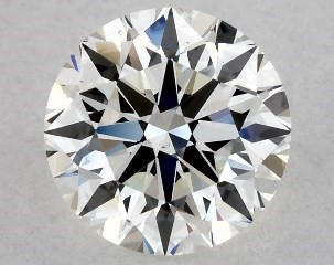 0.75 Carat H-VS1 Excellent Cut Round Diamond
