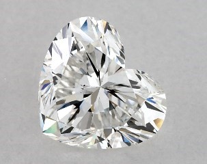 1.00 Carat G-VS2 Heart Shaped Diamond