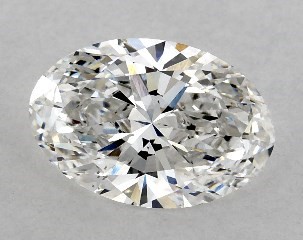 Lab-Created 1.58 Carat E-VS2 Oval Cut Diamond
