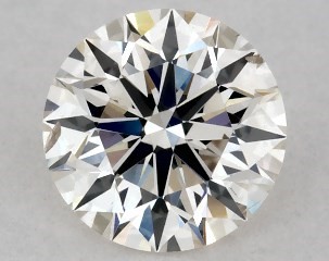 0.30 Carat K-SI2 Excellent Cut Round Diamond