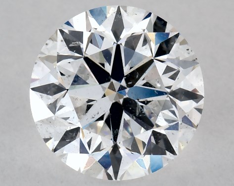 GIA 1.00 Carat D-SI2 Very Good Cut Round Diamond