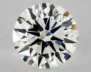 3.01 Carat H-VS1 Excellent Cut Round Diamond