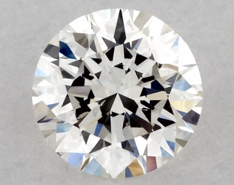 0.33 Carat I-SI2 Excellent Cut Round Diamond
