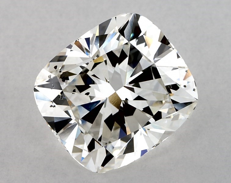 3.53 carat cushion diamond, F SI1