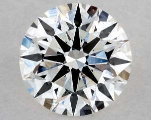0.53 Carat E-VS2 Excellent Cut Round Diamond