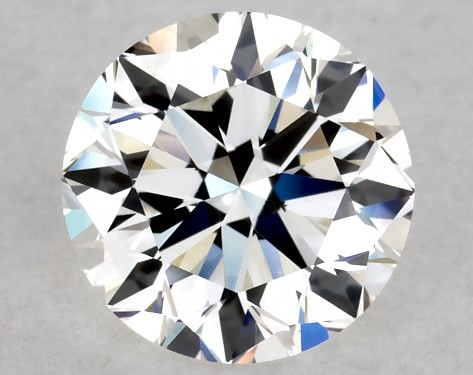 GIA 1.00 Carat H-VS1 Very Good Cut Round Diamond