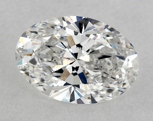 Lab-Created 1.57 Carat E-VS2 Oval Cut Diamond