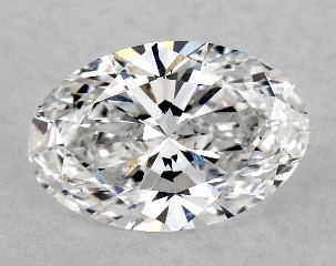 Lab-Created 1.51 Carat E-VS2 Oval Cut Diamond
