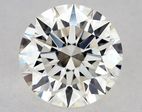 GIA 1.00 Carat J-VS2 Excellent Cut Round Diamond
