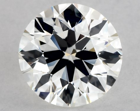 GIA 1.00 Carat H-VS2 Excellent Cut Round Diamond