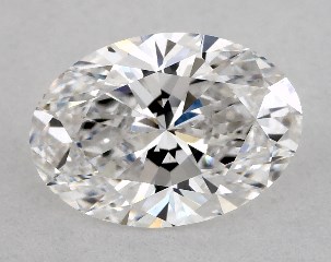 Lab-Created 1.53 Carat E-VS1 Oval Cut Diamond