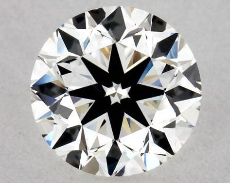 GIA 1.00 Carat H-VS1 Very Good Cut Round Diamond