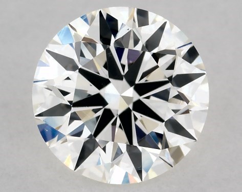 GIA 1.00 Carat H-VS1 Excellent Cut Round Diamond