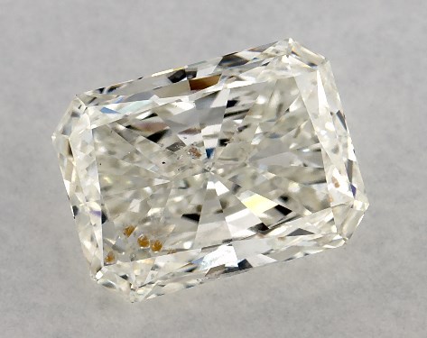 GIA 1.50 Carat K-SI2 Very Good Cut Radiant Diamond