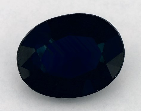2.36 Carat Oval Natural Blue Sapphire