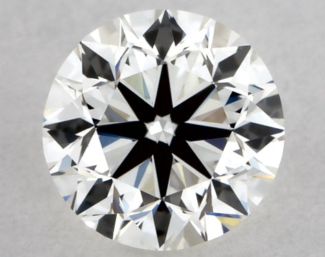 GIA 0.30 Carat I-IF Very Good Cut Round Diamond
