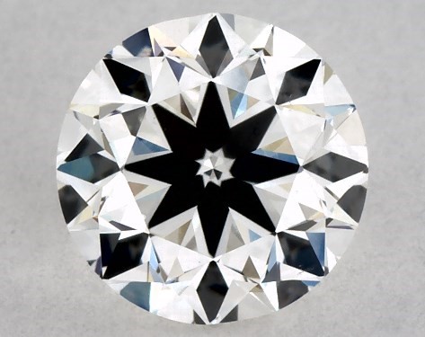 GIA 1.00 Carat H-VS1 Very Good Cut Round Diamond