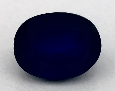 2.21 Carat Oval Natural Blue Sapphire