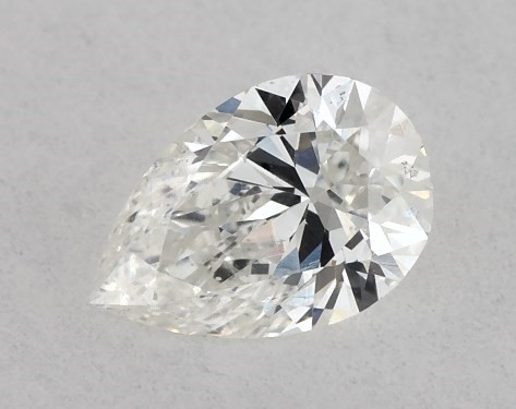 GIA 0.23 Carat G-SI1 Very Good Cut Pear Diamond