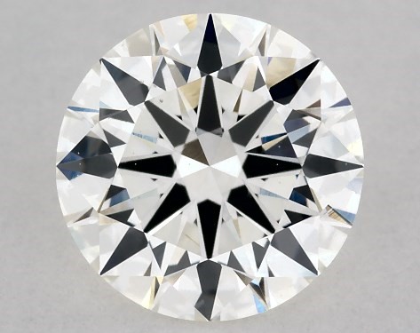 GIA 1.00 Carat H-VS2 Excellent Cut Round Diamond