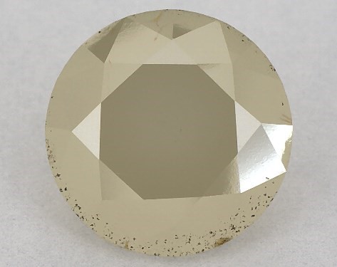 GIA 5.23 Carat Fancy White-CO Round Cut Diamond