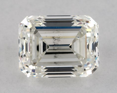 GIA 1.00 Carat K-SI1 Emerald Cut Diamond