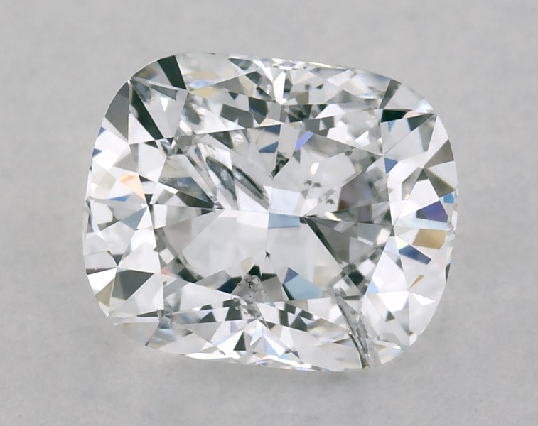 0.72 carat cushion diamond, F SI1