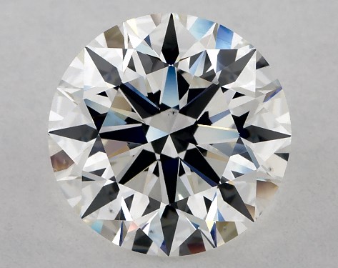 GIA 3.05 Carat H-VS2 Excellent Cut Round Diamond