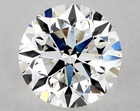 GIA 1.00 Carat H-VS1 Very Good Cut Round Diamond