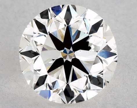 GIA 1.00 Carat H-VS2 Very Good Cut Round Diamond