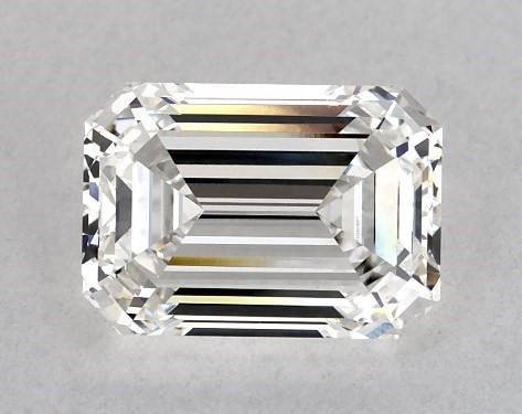 GIA 2.04 Carat G-VVS2 Very Good Cut Emerald Lab-Grown Diamond
