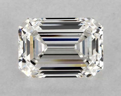 GIA 2.09 Carat G-VS1 Very Good Cut Emerald Lab-Grown Diamond