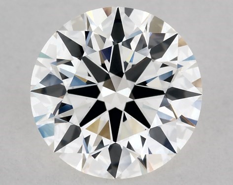 GIA 1.01 Carat H-VS2 Excellent Cut Round Diamond