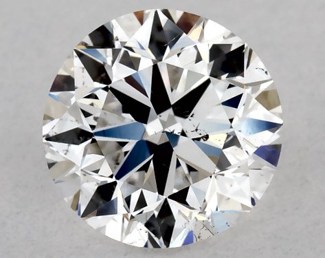 GIA 0.80 Carat F-SI1 Very Good Cut Round Diamond