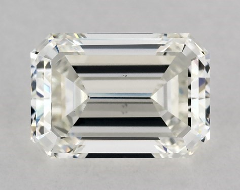 GIA 1.00 Carat H-VS2 Emerald Cut Diamond