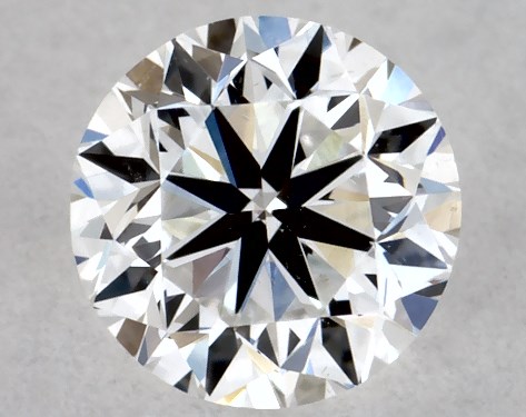 GIA 0.30 Carat D-SI1 Good Cut Round Diamond