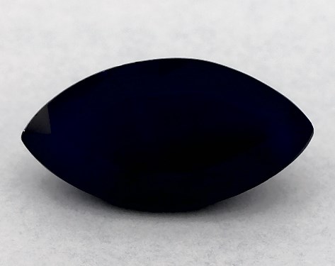 2.04 Carat Marquise Natural Blue Sapphire