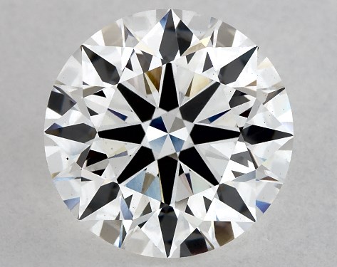 GIA 3.31 Carat F-VS1 Excellent Cut Round Lab-Grown Diamond